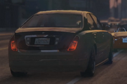 A pre-release screenshot of the Cognoscenti 55 in Grand Theft Auto Online.