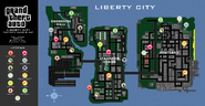 Liberty City in Grand Theft Auto Advance (Manual).