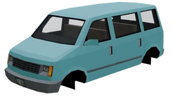 VehiclesDFF-GTAIIIm-Astrovan-FrontQuarter-LeftoverTextures