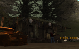 Carl arrives at Catalina's cabin in Fern Ridge and begins looking for her.