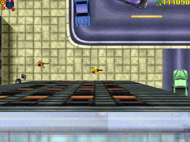 He enters an alley in East Hackenslash.