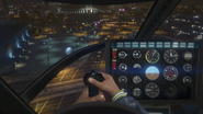 Interior first person view in the enhanced version of GTA V.