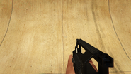 Aiming.