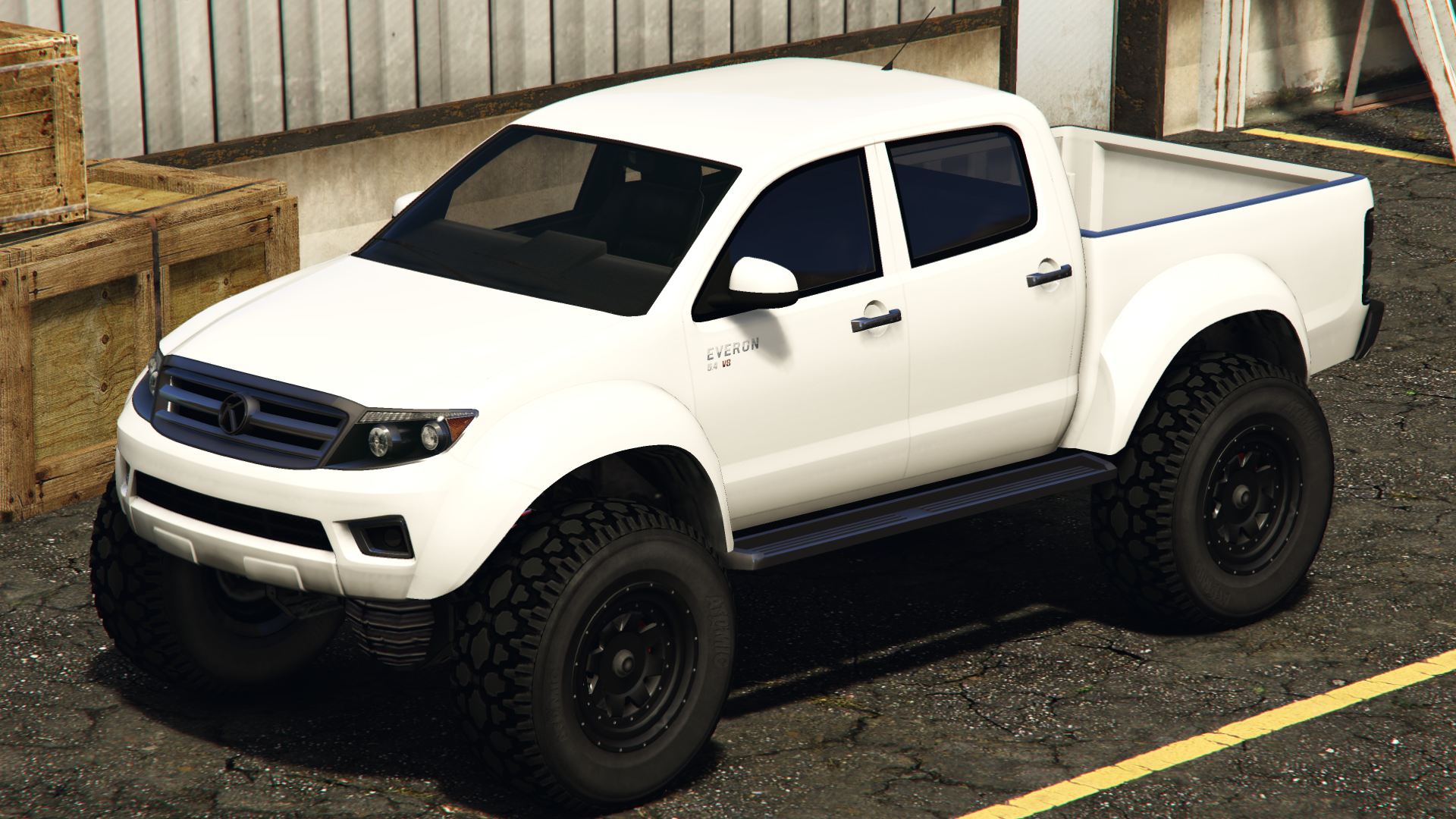 custom gta 5 lifted car