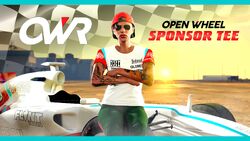 Open Wheel Sponsor Tee.