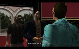 KeepYourFriendsClose-GTAVC-SS13.jpg (120 KB) Sonny jokingly asks Tommy if he won't show any happiness at all from seeing Sonny.