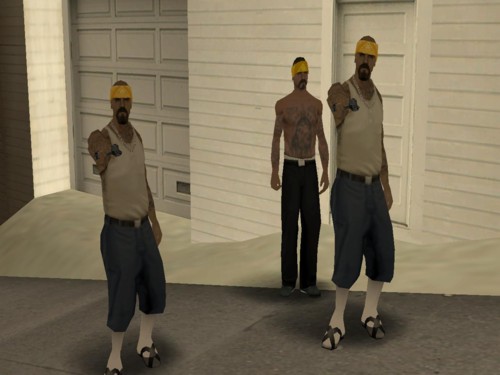 GTA San Andreas Leader of Los Santos Vagos Mod 