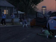 Marabunta Grande members attack a Families member.