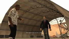 CJ retorts that Toreno needs to lay off the coffee instead.