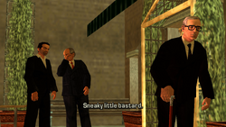 "Sneaky little bastard."