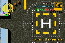 A helipad.