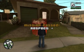 Sweet and CJ say goodbye to each other and Sweet walks off.