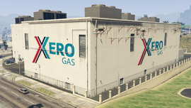 Industrial building in the LSIA district, Los Santos (GTA V).