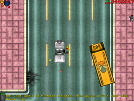 Deever tells the protagonist to deliver the money to the cop in Northwest Richman Heights.