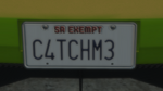 Custom Plate GTAO C4TCHM3