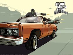 GTA San Andreas San Fierro Rifa Tags Restored For Mobile Mod