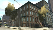 The safehouse in Grand Theft Auto IV.