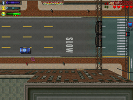 Looking for the first Taxi.