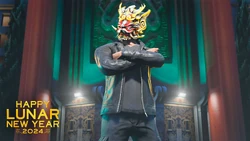 Regal Dragon Mask.
