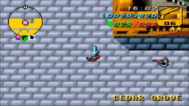 Confronting King Courtney in his compound in Assault Joint.