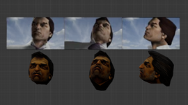 Donald Love's old head model reused for the Shopkeeper cutscene head ("KEEPERH").