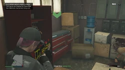 Steal the weapons