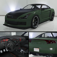 The Elegy RH8 on Legendary Motorsport in the enhanced version of GTA V.