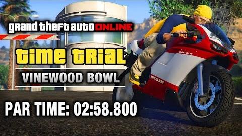 GTA Online - Time Trial 19 - Vinewood Bowl (Under Par Time)