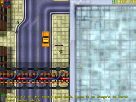The protagonist is told to deliver the Bike to Diego's place in Northeast Hackenslash.