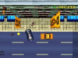The targets as seen in the PlayStation version.