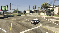 Turning onto 