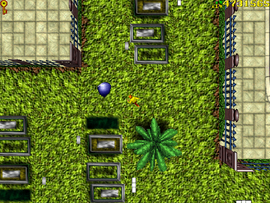 An Armor is provided from a crate in the northwest side of the graveyard.