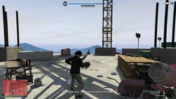 ULP tells the protagonist to follow the damaged helicopter