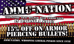 Ammu-Nation advertisement in GTA III.