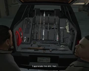 Armando selling Luis guns from his 
