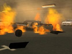 A Tornado burning (GTA San Andreas).