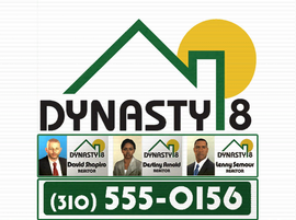 David Shapiro, alongside Destiny Arnold and Lenny Semour on the Dynasty 8 sign.