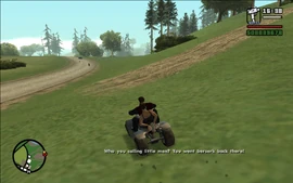 Carl says that Catalina shouldn't have gone crazy like that.