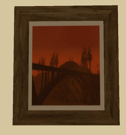 Picture of Oram bridge from one of the in-game frames.