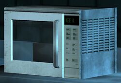 A microwave.