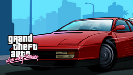 Artwork of the Cheetah in GTA Vice City Stories.