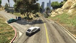 Passing more spectators while drifting downhill