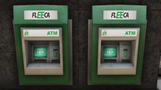 were are the atms licated on the map of gta 4