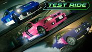 Test Rides advert.