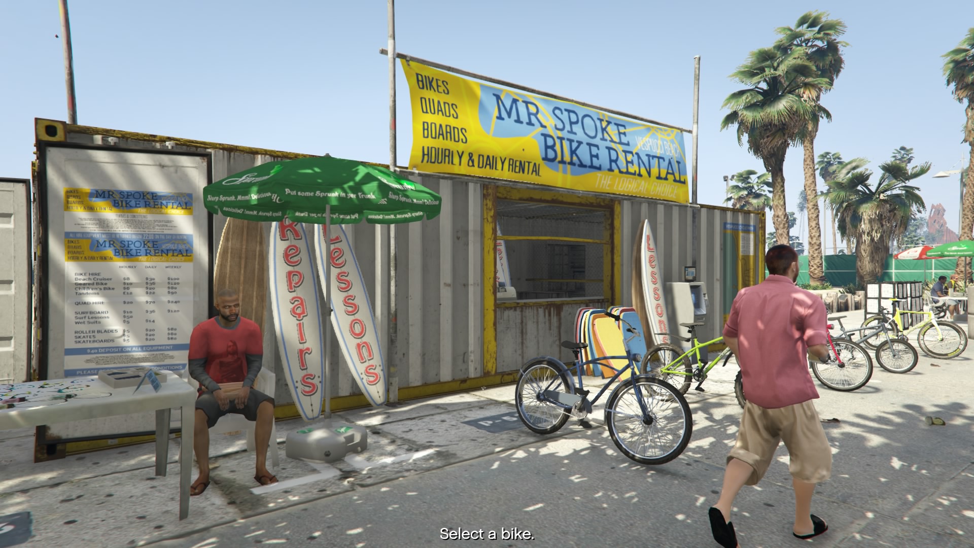 beach bike shop