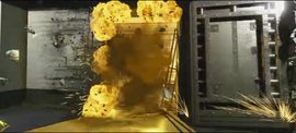 Vault's explosion.