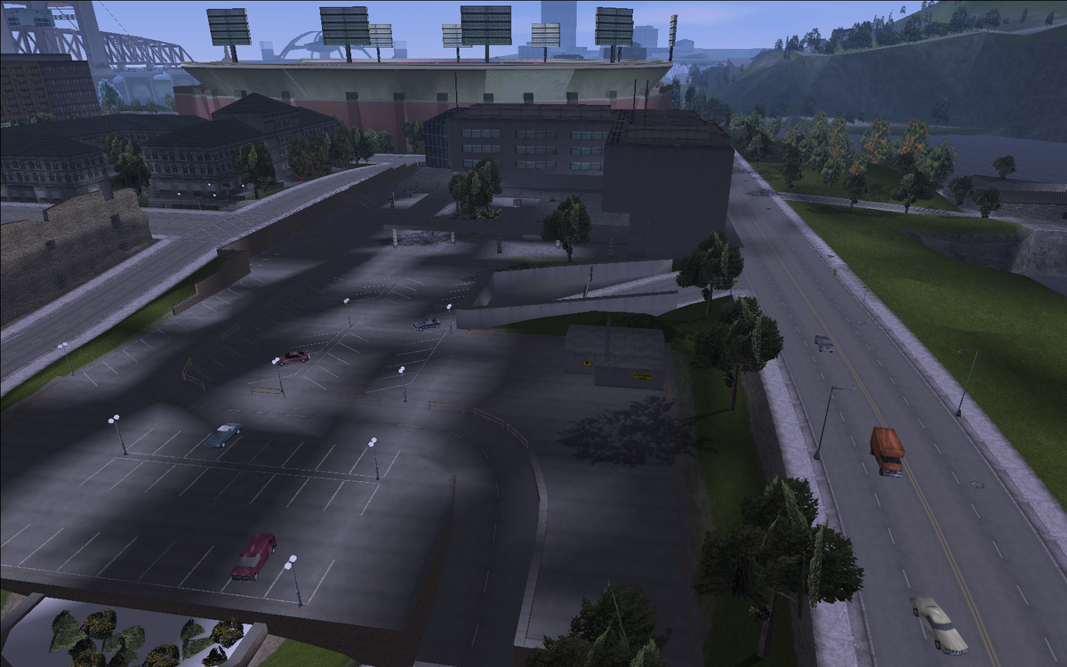 GTA III: Portland Docks Parking Lot - , The Video Games Wiki