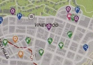 Map of Vinewood.