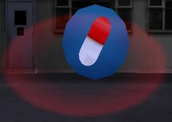An adrenaline pill in Grand Theft Auto III.