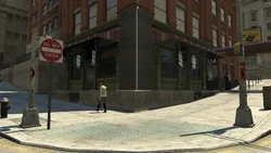 Leroy's Barber Shop on the corner of Lorimar.